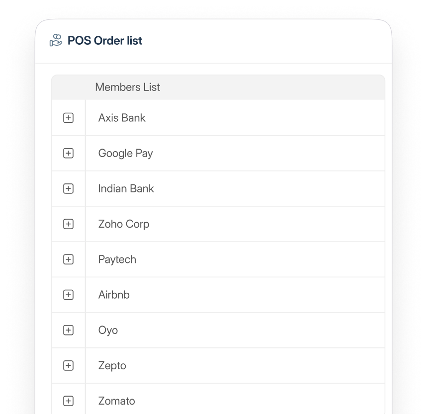 Point of sale system interface with payment terminal